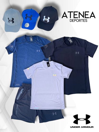 CONJUNTO UNDER ARMOUR + GORRA PREMIUM DE REGALO 🎁